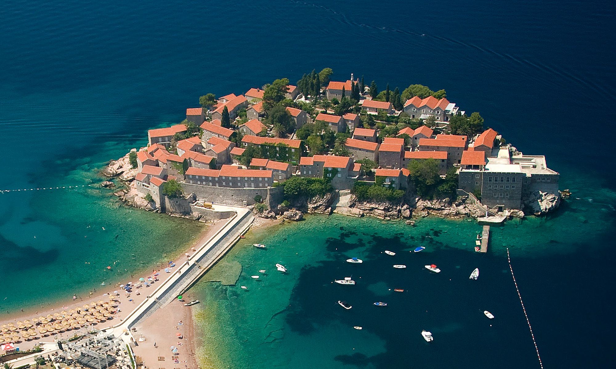 Beach on Sveti Stefan Included in 30 of The Most Stunning Beaches in Europe List