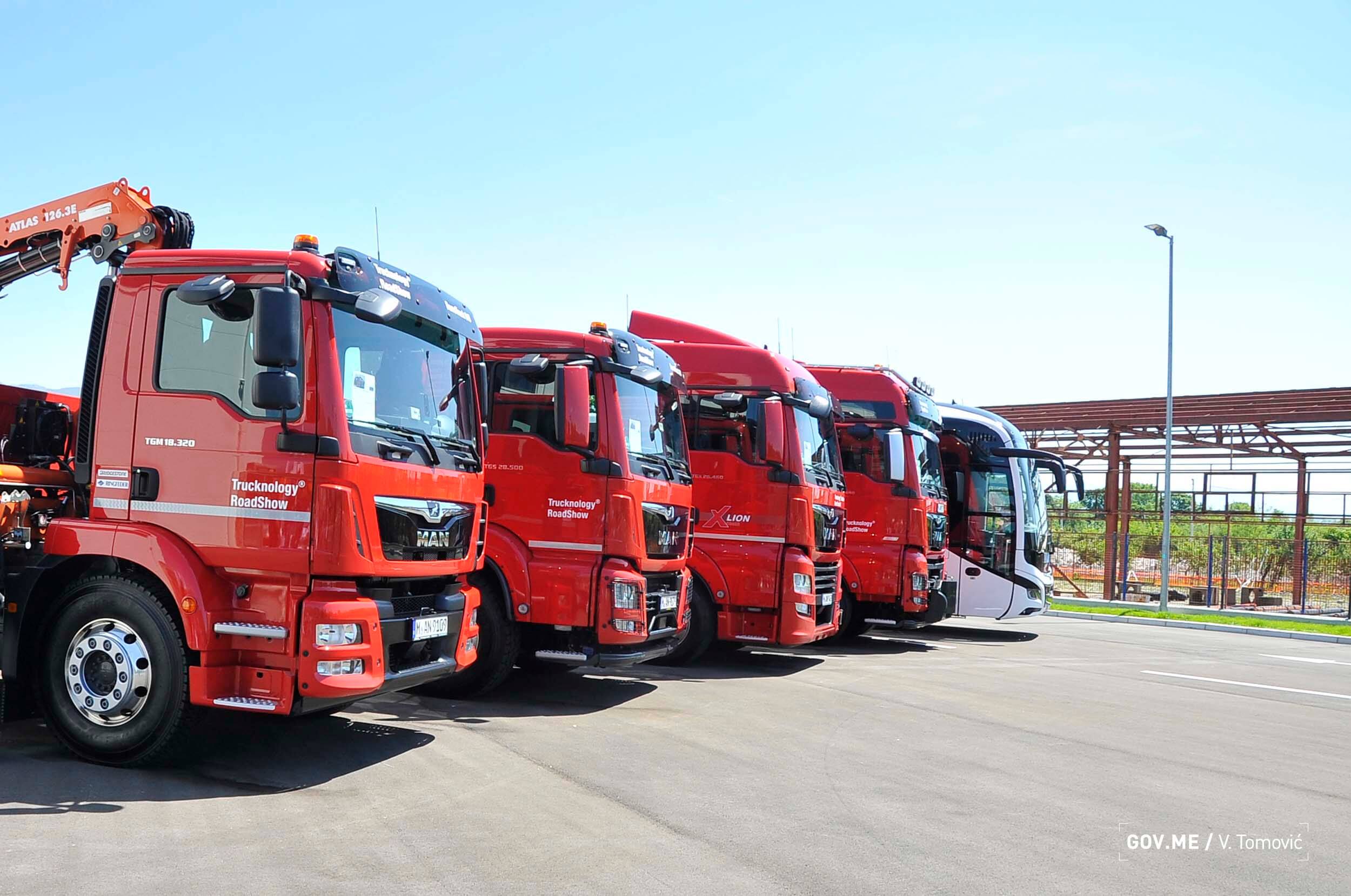 New MAN Truck and Bus Centre Opened in the town of Danilovgrad