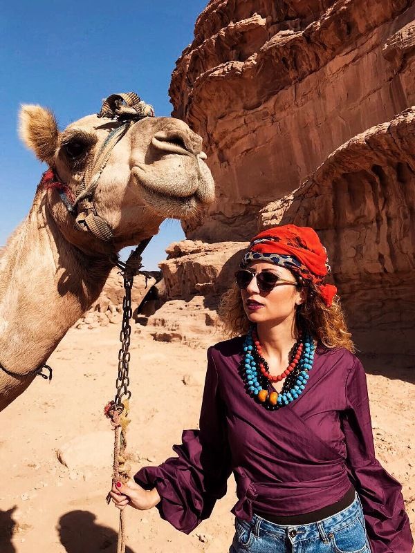 kristina pustinja Wadi Rum Jordan