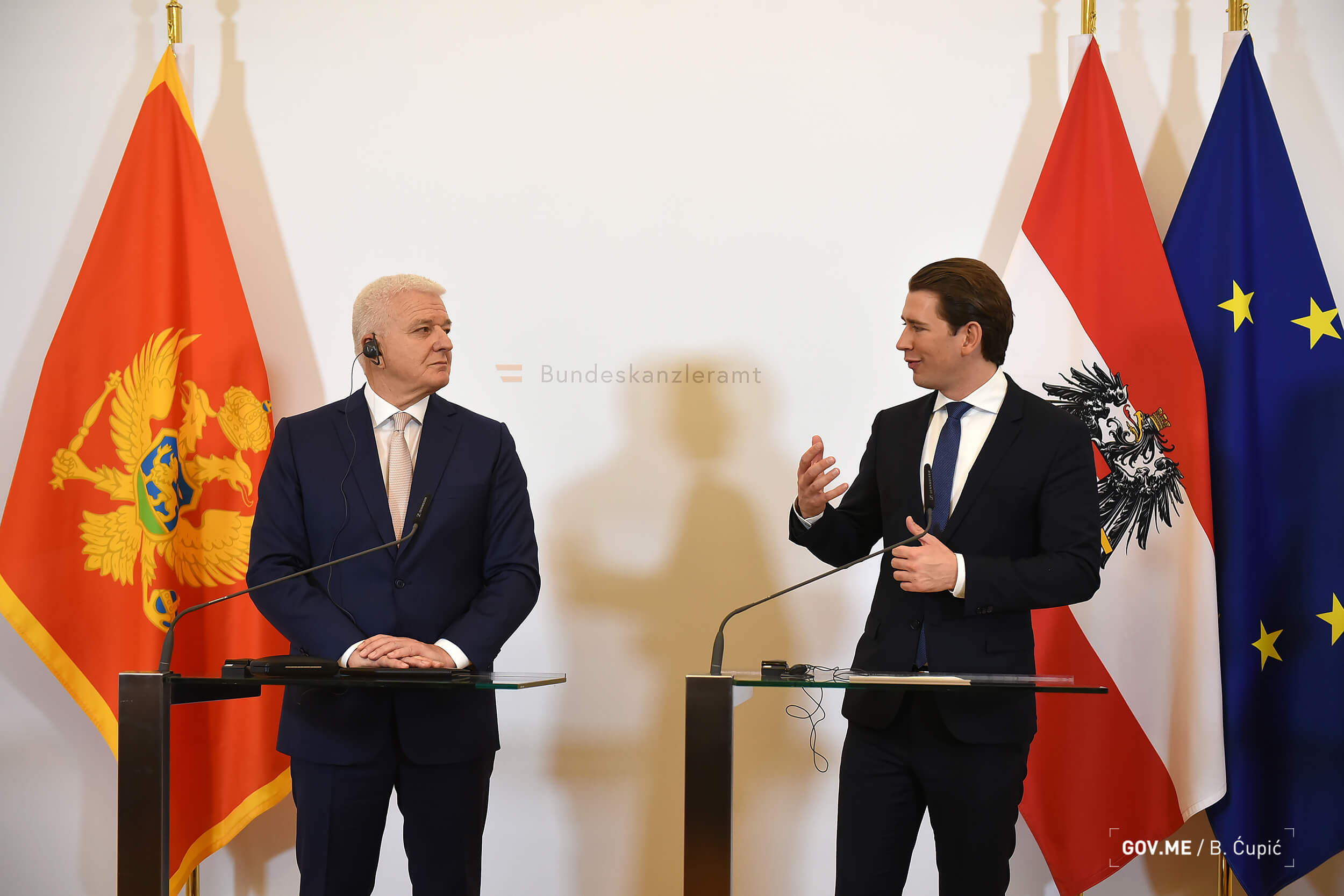 Kurz Austria fully supports Montenegros European ambitions 2