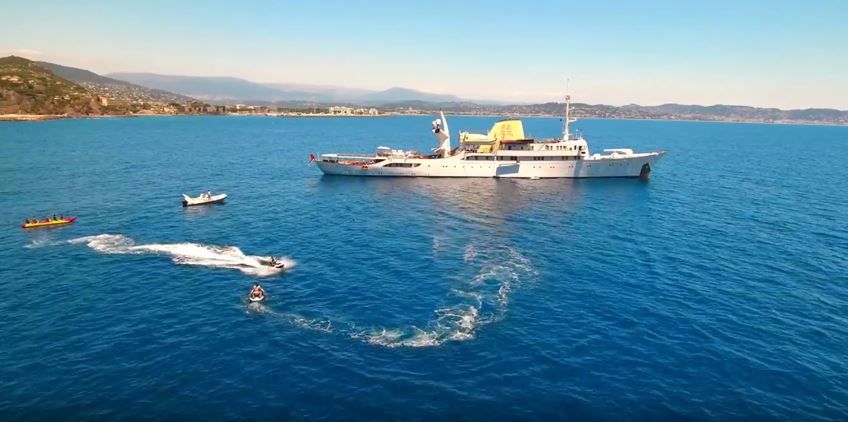 Superyacht Christina O Docks in Porto Montenegro 6