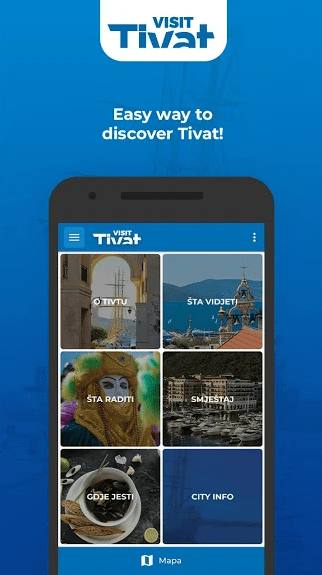 Visit Tivat Mobile Application 1