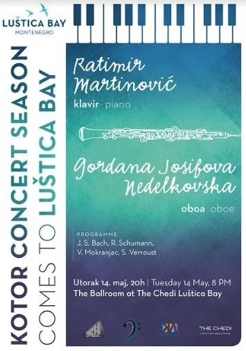 Concert Season Kotor Comes to Luštica Bay at May 14 2