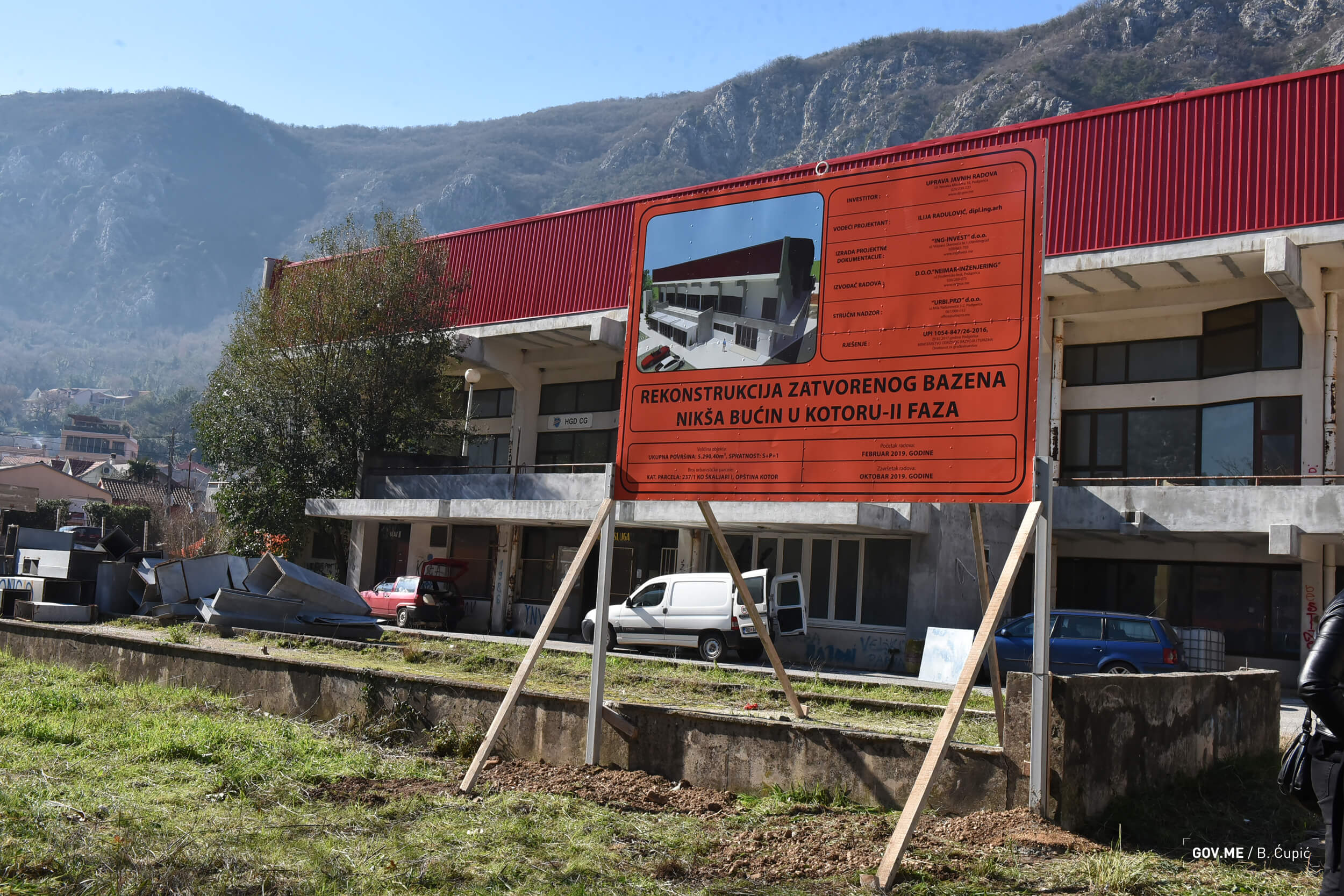 Indoor Swimming Pool in Kotor Complete by 2020 4