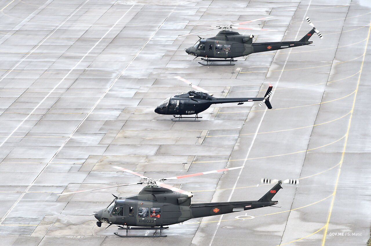 Bell Helicopter Textron Demonstration Day Held in Podgorica
