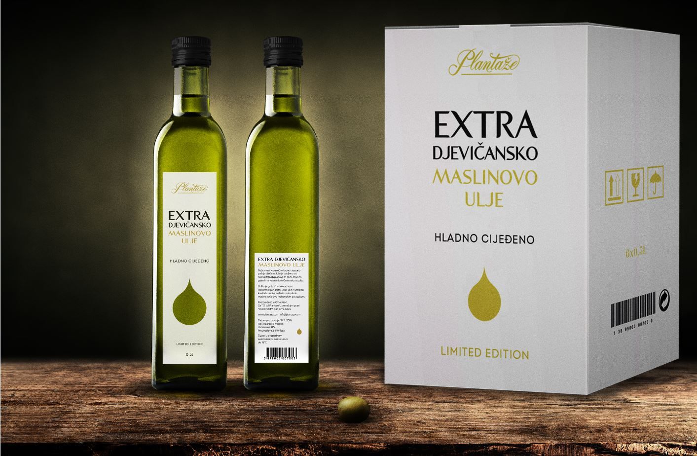 Extra Virgin Olive Oil by 13. Jul Plantaže Awarded With Bronze Medal 2