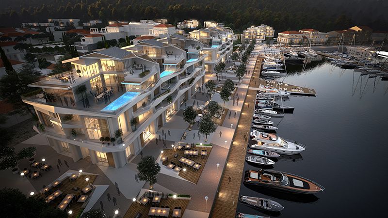 Portonovi Resort Opens its Marina in May 2019 First Guests in August 8