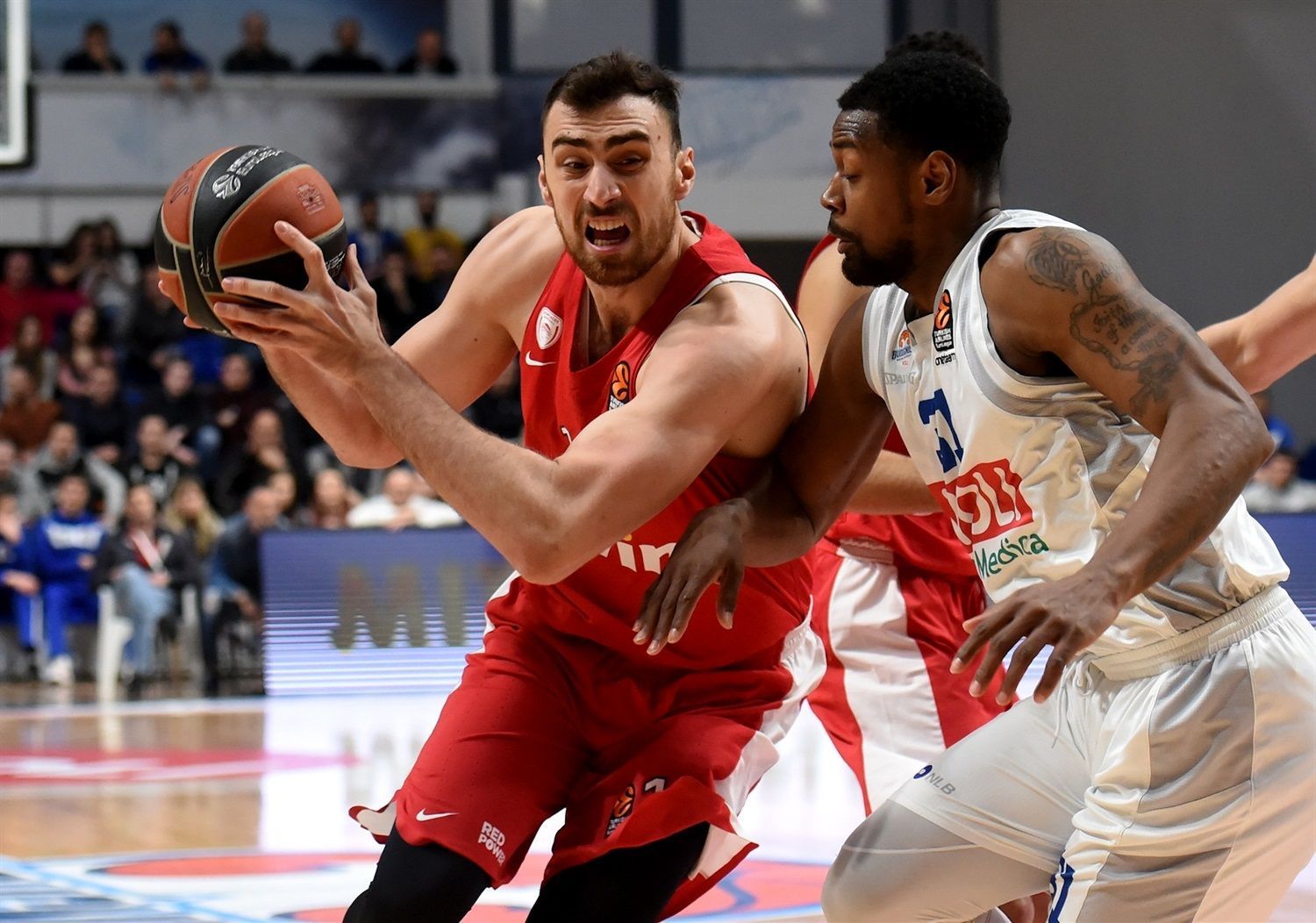 BC Olympiacos Piraeus Wins 25th Round EuroLeague vs Budućnost VOLI
