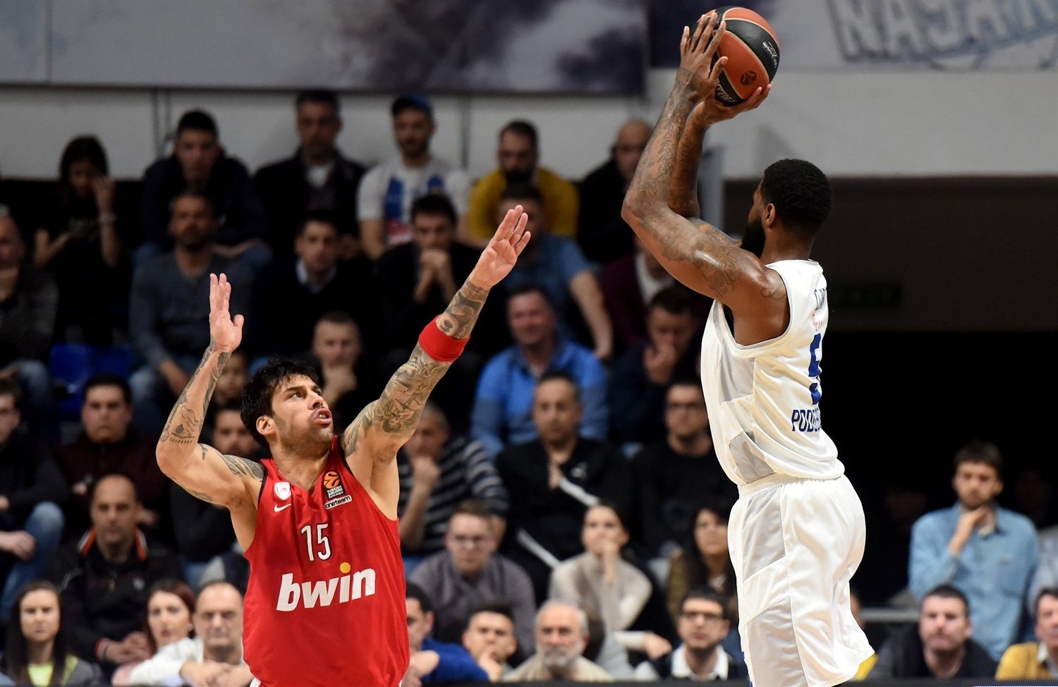 BC Olympiacos Piraeus Wins 25th Round EuroLeague vs Budućnost VOLI 4