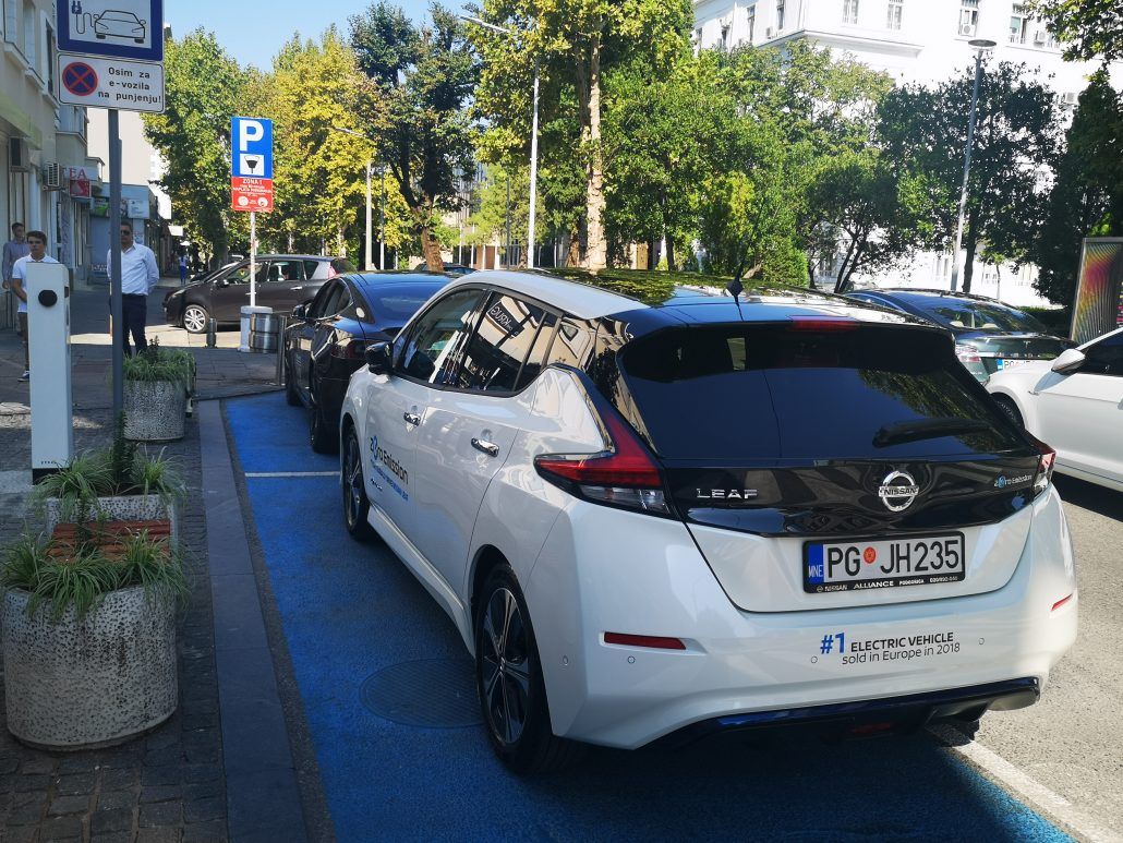 Electric Cars Charging Station Free of Charge in Podgorica1