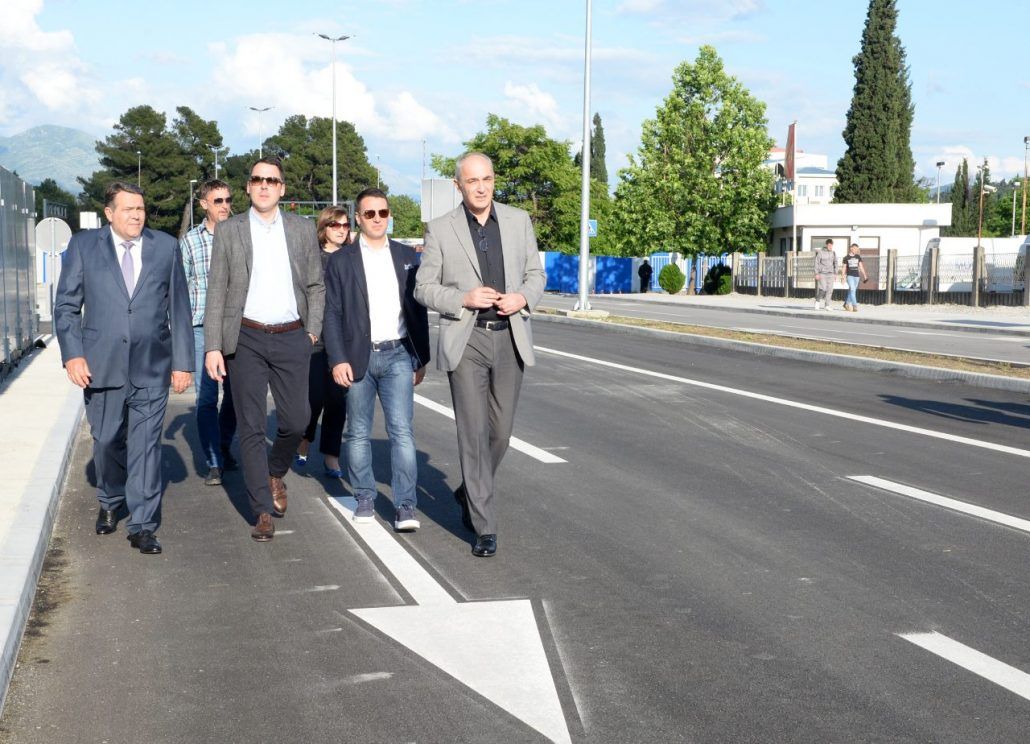 Mayor of Podgorica Opened Ankara Boulevard