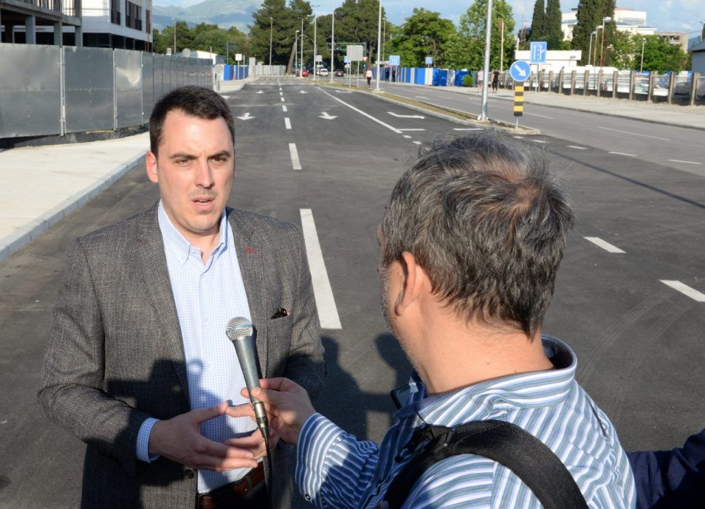 Mayor of Podgorica Opened Ankara Boulevard 2