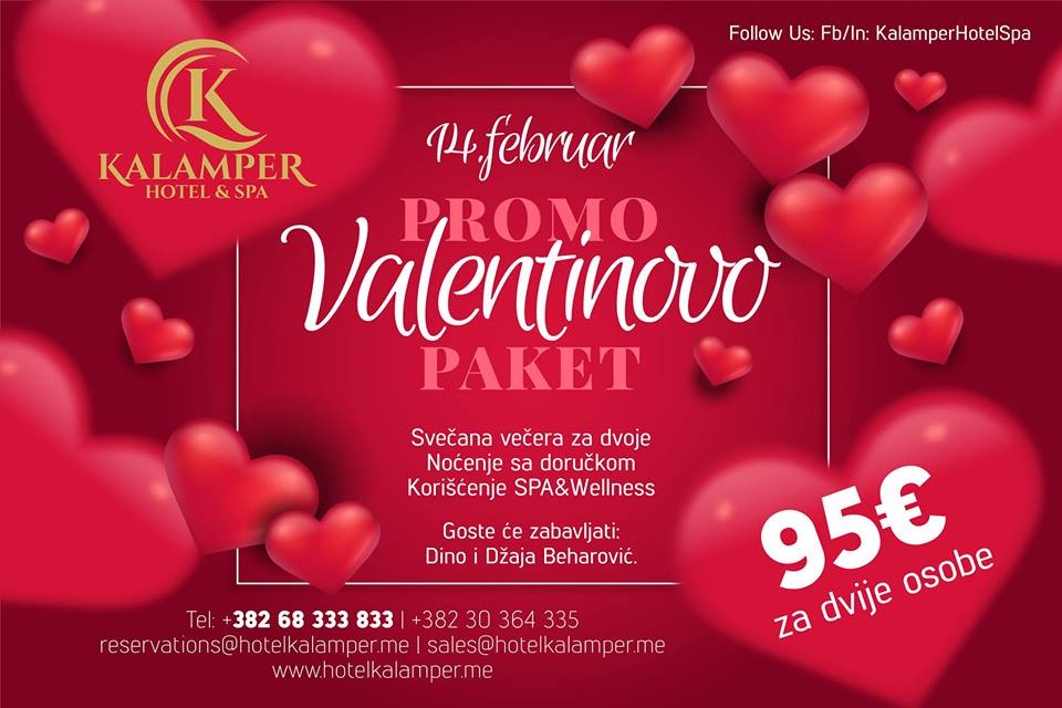 Valentines Day Kalamper Hotel