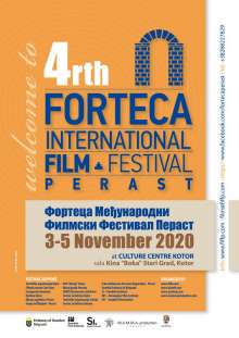 Forteca Film Festival 2020 at Kotor Cultural Centre from November 3