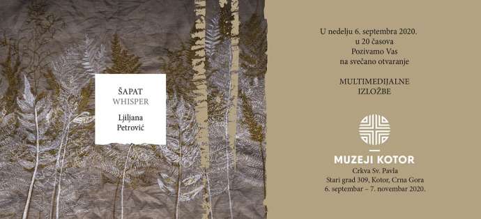 Whisper, Multimedia Exhibition Inspired by Blessed Ozana of Kotor